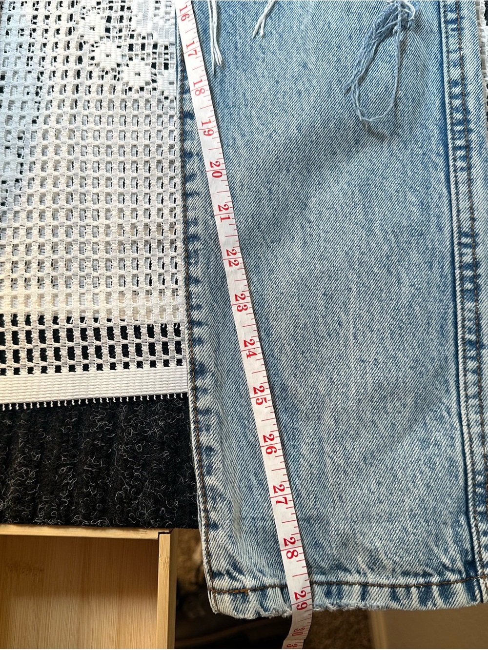 REVICE Light Blue Distressed Women’s Jeans - Casual High-Rise Fit - Picture 7 of 8